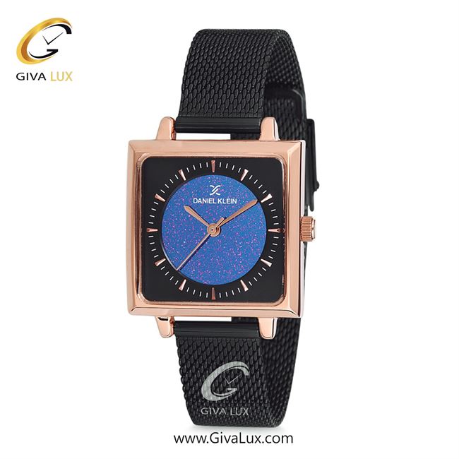 ساعت مچی اورجینال زنانه دنیل کلین رزگلد | مشکی| آبی-مشکی| کد رفرنس DK12206-4
