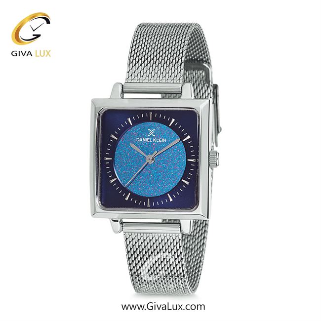 ساعت مچی اورجینال زنانه دنیل کلین نقره ای | نقره ای| سرمه ای-آبی| کد رفرنس DK12206-6