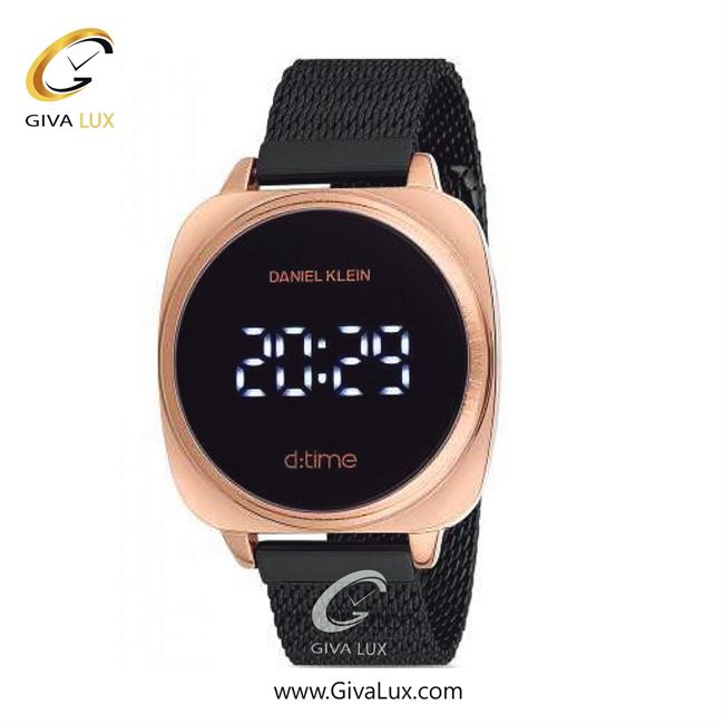 ساعت مچی اورجینال مردانه دنیل کلین رزگلد | مشکی| مشکی| کد رفرنس DK12209-2