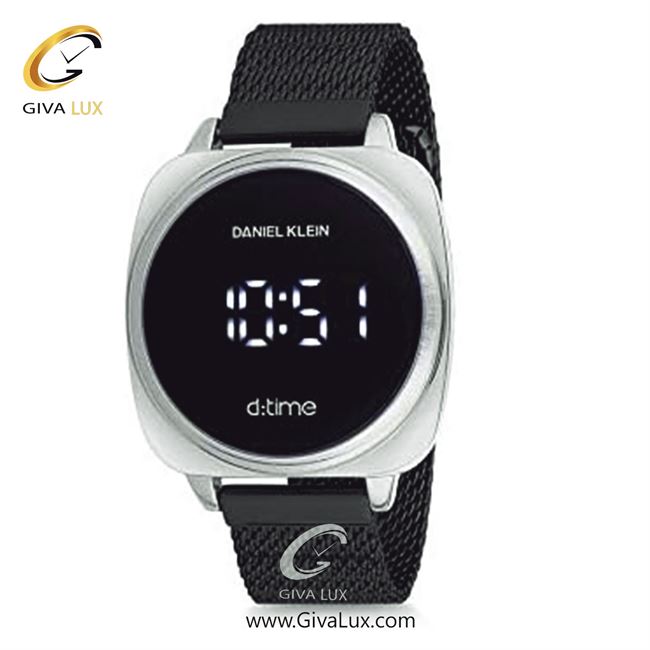 ساعت مچی اورجینال مردانه دنیل کلین نقره ای | مشکی| مشکی| کد رفرنس DK12209-5