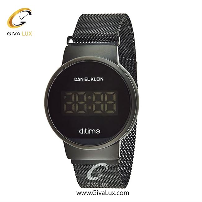 ساعت مچی اورجینال مردانه دنیل کلین مشکی | مشکی| مشکی| کد رفرنس DK12210-5