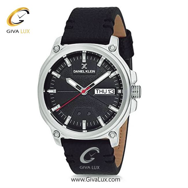 ساعت مچی اورجینال مردانه دنیل کلین نقره ای | مشکی| مشکی| کد رفرنس DK12214-3