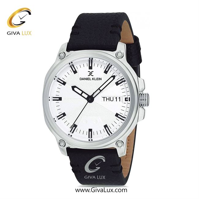ساعت مچی اورجینال مردانه دنیل کلین نقره ای | مشکی| نقره ای| کد رفرنس DK12214-6