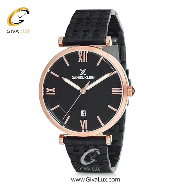 ساعت مچی اورجینال مردانه دنیل کلین رزگلد | مشکی| مشکی| کد رفرنس DK12217-6
