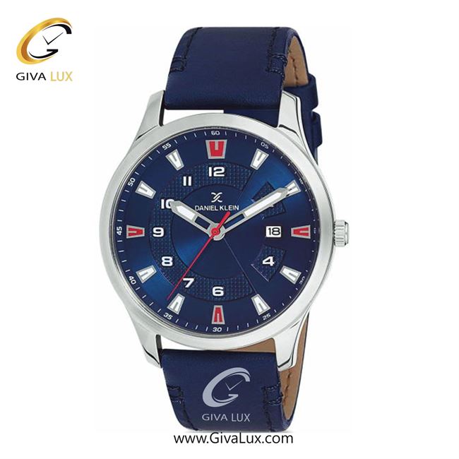 ساعت مچی اورجینال مردانه دنیل کلین نقره ای | سرمه ای| سرمه ای| کد رفرنس DK12218-6