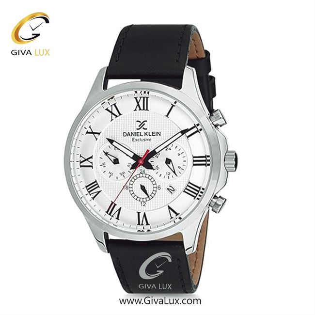 ساعت مچی اورجینال مردانه دنیل کلین سه موتوره فول تایم نقره ای | مشکی| نقره ای| کد رفرنس DK12220-5