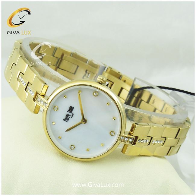 ساعت مچی زنانه طلایی اورجینال پییر لنون PL-0131