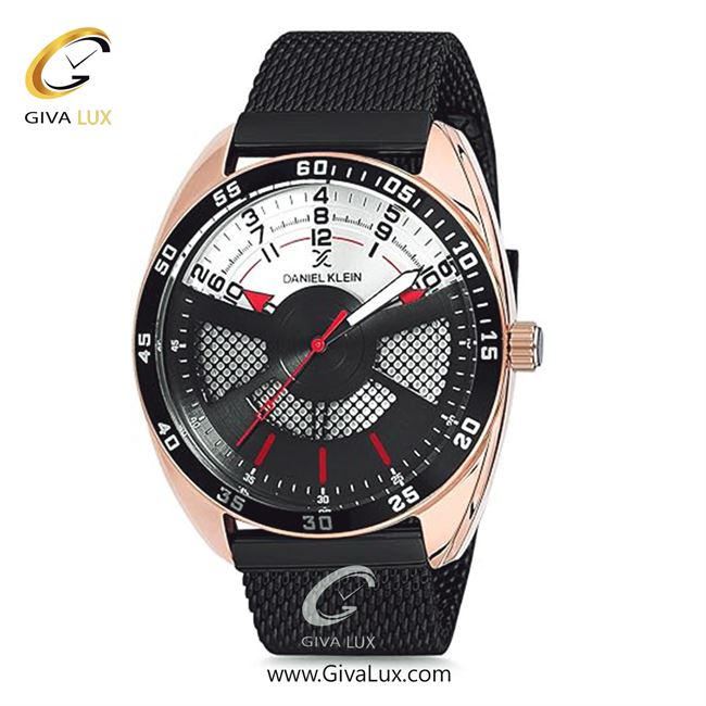 ساعت مچی اورجینال مردانه دنیل کلین رزگلد | مشکی| نقره ای-مشکی| کد رفرنس DK12221-3