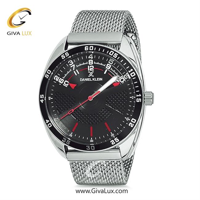 ساعت مچی اورجینال مردانه دنیل کلین نقره ای | نقره ای| مشکی| کد رفرنس DK12221-6