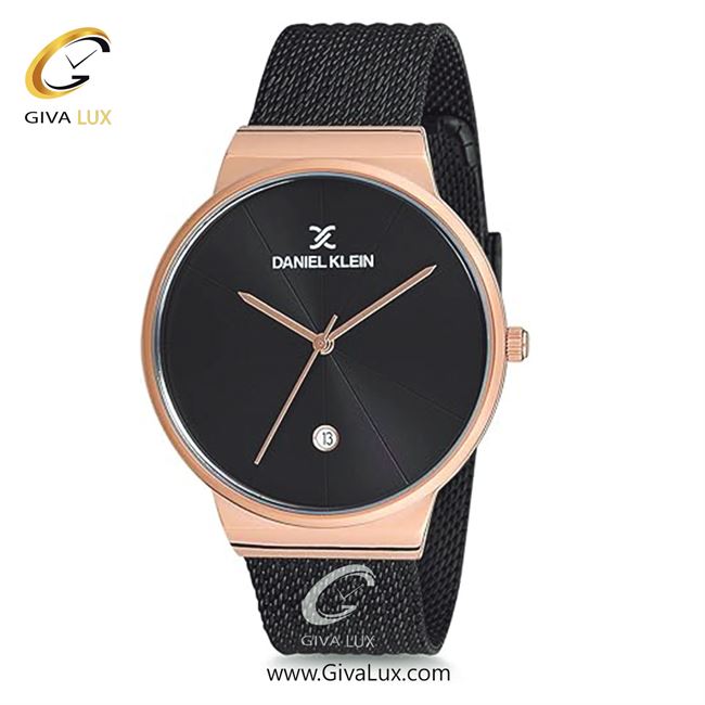ساعت مچی اورجینال مردانه دنیل کلین رزگلد | مشکی| مشکی| کد رفرنس DK12223-4