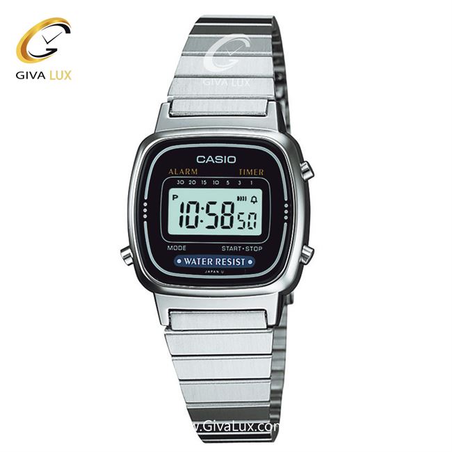 ساعت مچی اورجینال زنانه کاسیو Casio نقره ای | نقره ای| نقره ای| کد رفرنس LA670WA-1DF