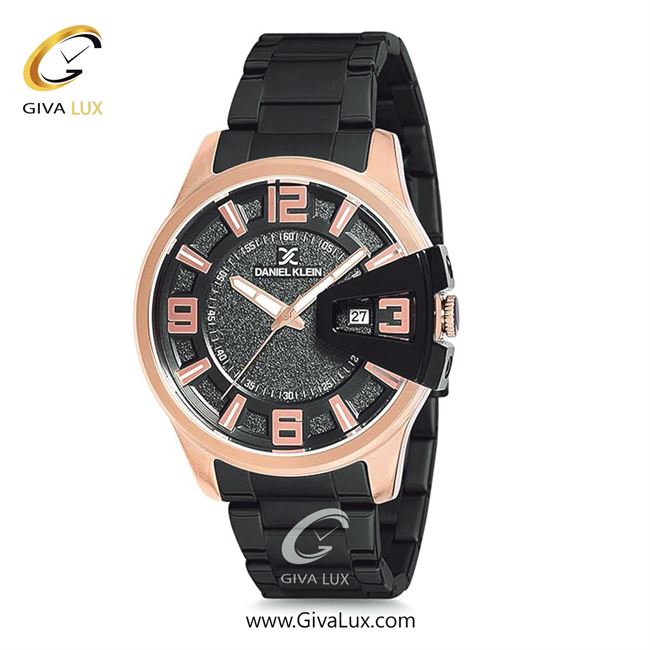 ساعت مچی اورجینال مردانه دنیل کلین رزگلد | مشکی| طوسی-مشکی| کد رفرنس DK12231-2