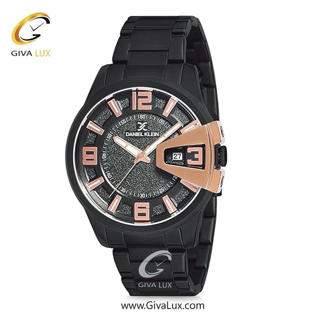 ساعت مچی اورجینال مردانه دنیل کلین مشکی | مشکی| مشکی-طوسی| کد رفرنس DK12231-3