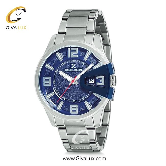 ساعت مچی اورجینال مردانه دنیل کلین نقره ای | نقره ای| سرمه ای| کد رفرنس DK12231-6