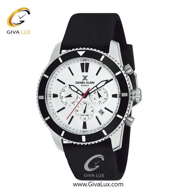 ساعت مچی اورجینال مردانه دنیل کلین سه موتوره فول تایم مشکی | مشکی| نقره ای| کد رفرنس DK12233-1