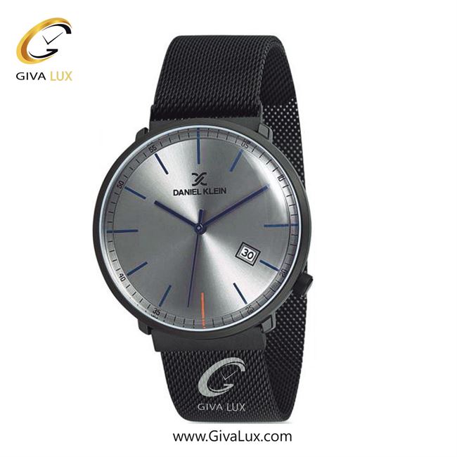 ساعت مچی اورجینال مردانه دنیل کلین نقره ای | مشکی| نقره ای| کد رفرنس DK12243-3