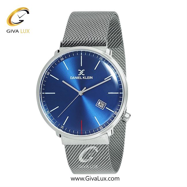 ساعت مچی اورجینال مردانه دنیل کلین نقره ای | نقره ای| سرمه ای| کد رفرنس DK12243-6