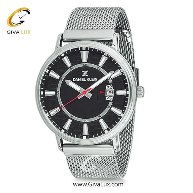 ساعت مچی اورجینال مردانه دنیل کلین نقره ای | نقره ای| مشکی| کد رفرنس DK12244-3