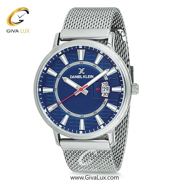 ساعت مچی اورجینال مردانه دنیل کلین نقره ای | نقره ای| سرمه ای| کد رفرنس DK12244-4