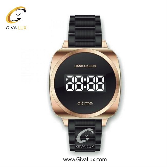 ساعت مچی اورجینال مردانه دنیل کلین رزگلد | مشکی| مشکی| کد رفرنس DK12253-2