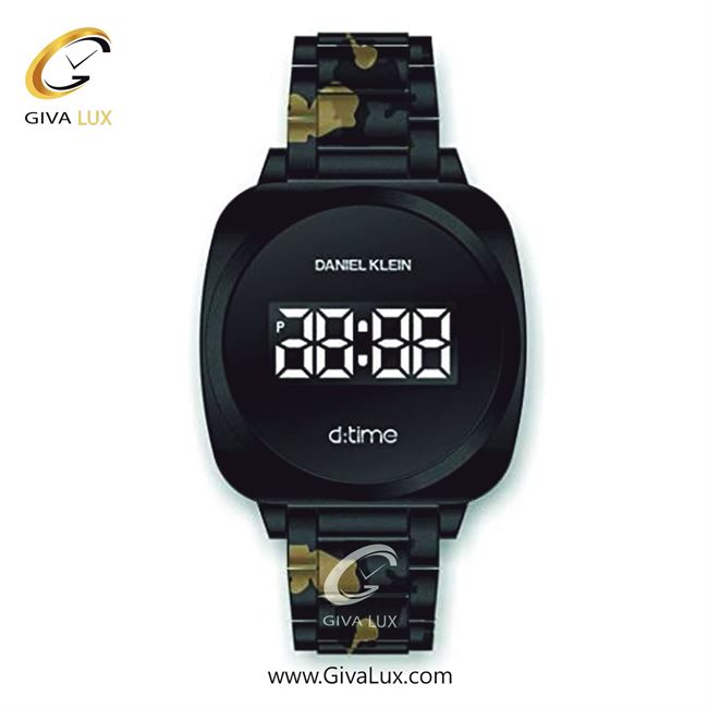 ساعت مچی اورجینال مردانه دنیل کلین مشکی | مشکی-چریکی| مشکی| کد رفرنس DK12253-5