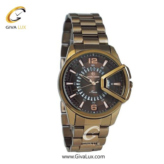 ساعت مچی اورجینال مردانه دنیل سزار کافی | کافی| قهوه ای| کد رفرنس DC-1236