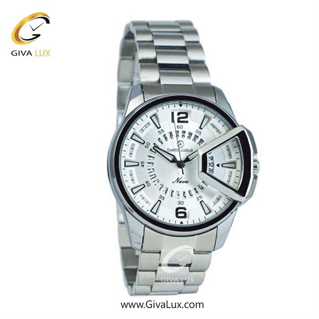 ساعت مچی اورجینال مردانه دنیل سزار مشکی-نقره ای | نقره ای| نقره ای| کد رفرنس DC-1236