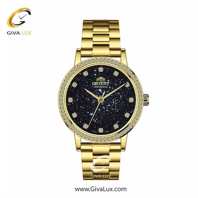 ساعت مچی اورجینال زنانه اورینت (کانتیننتال) | Orient (Continental) طلایی | طلایی| مشکی| کد رفرنس 0124