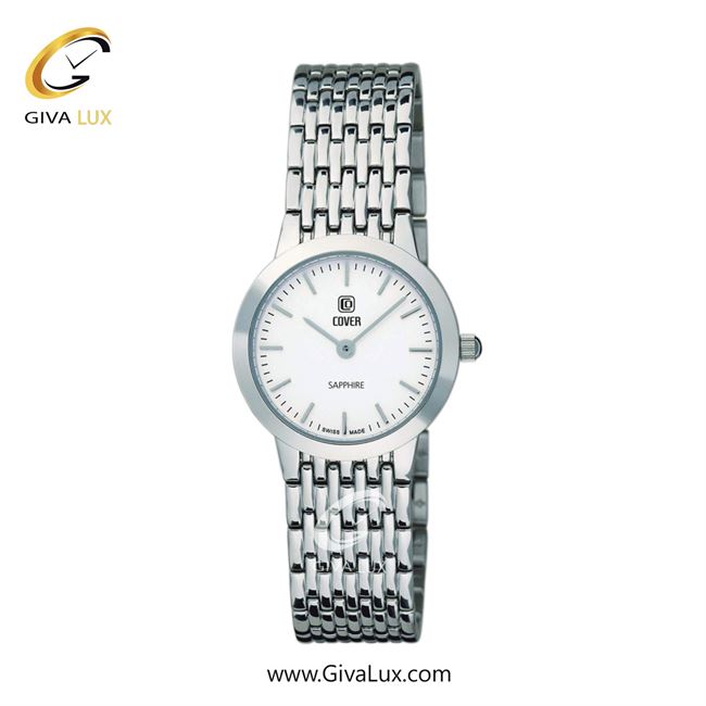 ساعت مچی اورجینال زنانه کاور نقره ای | نقره ای| سفید| کد رفرنس CO125.02