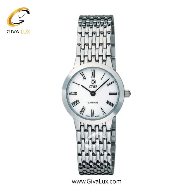 ساعت مچی اورجینال زنانه کاور نقره ای | نقره ای| سفید| کد رفرنس CO125.03