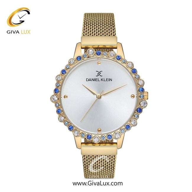 ساعت مچی اورجینال زنانه دنیل کلین طلایی | طلایی| نقره ای| کد رفرنس DK12520-3
