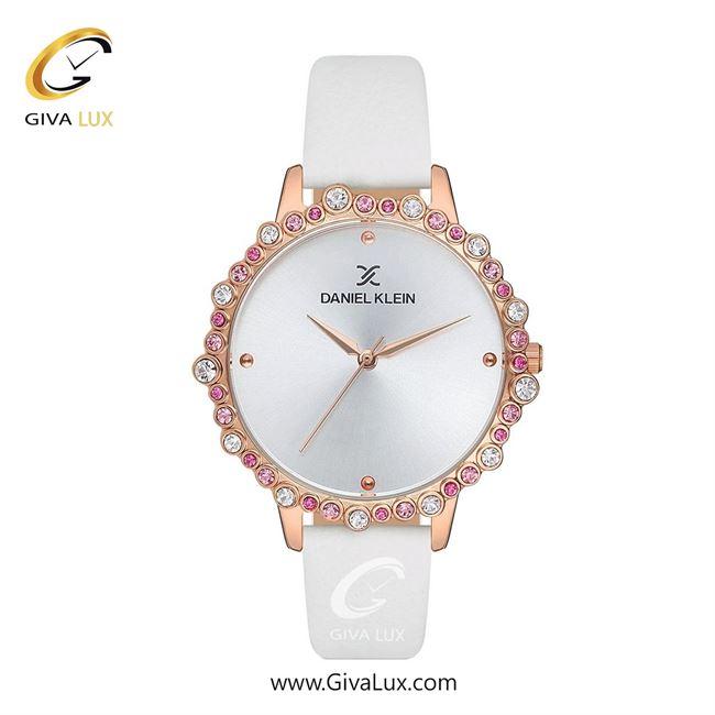 ساعت مچی اورجینال زنانه دنیل کلین رزگلد | سفید| نقره ای| کد رفرنس DK12525-4