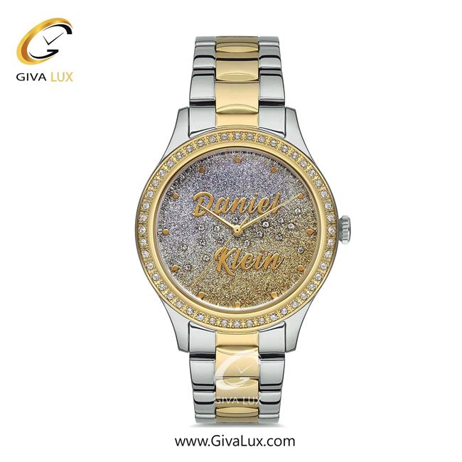 ساعت مچی اورجینال زنانه دنیل کلین طلایی | نقره ای-طلایی| نقره ای-طلایی| کد رفرنس DK12538-5