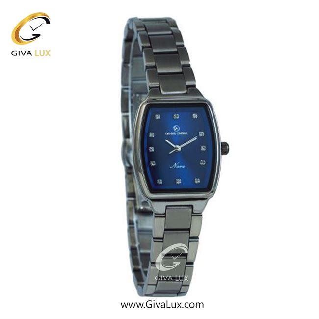 ساعت مچی اورجینال زنانه دنیل سزار تیتانیوم | تیتانیوم(زغالی)| سرمه ای| کد رفرنس DC-1261