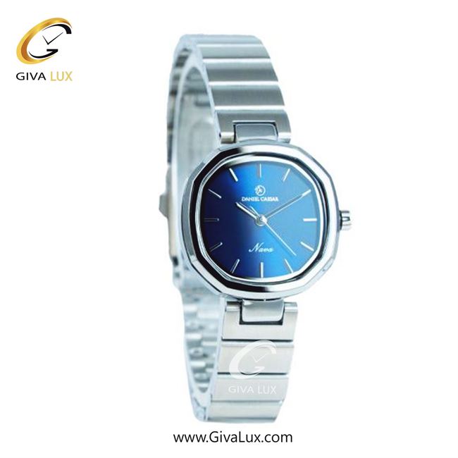 ساعت مچی اورجینال زنانه دنیل سزار نقره ای | نقره ای| سرمه ای| کد رفرنس DC-1263