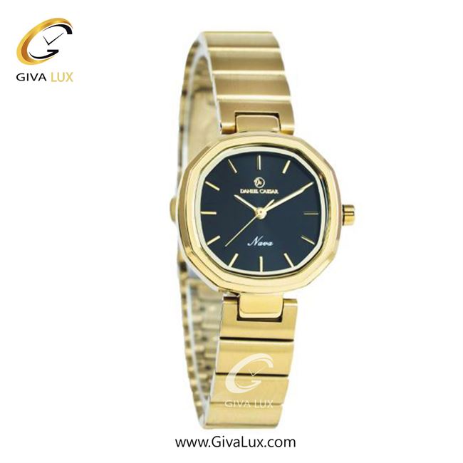 ساعت مچی اورجینال زنانه دنیل سزار طلایی | طلایی| مشکی| کد رفرنس DC-1263