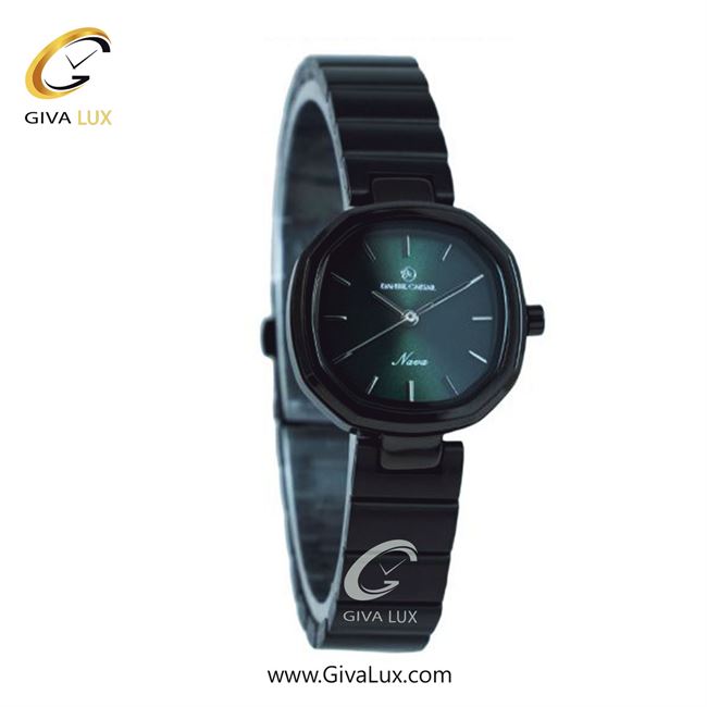 ساعت مچی اورجینال زنانه دنیل سزار مشکی | مشکی| سبز یشمی تیره| کد رفرنس DC-1263