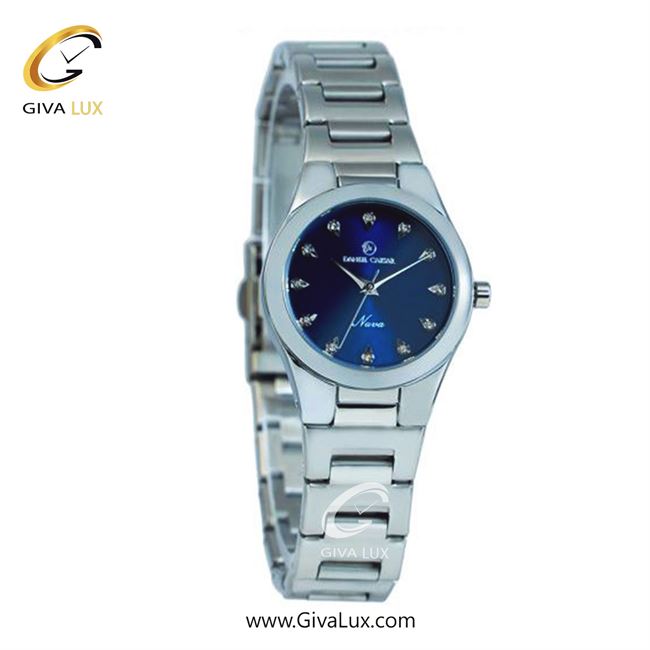 ساعت مچی اورجینال زنانه دنیل سزار نقره ای | نقره ای| سرمه ای| کد رفرنس DC-1264