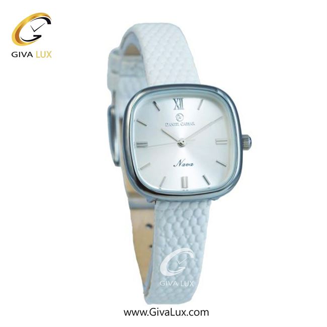 ساعت مچی اورجینال زنانه دنیل سزار نقره ای | سفید| نقره ای| کد رفرنس DC-1268