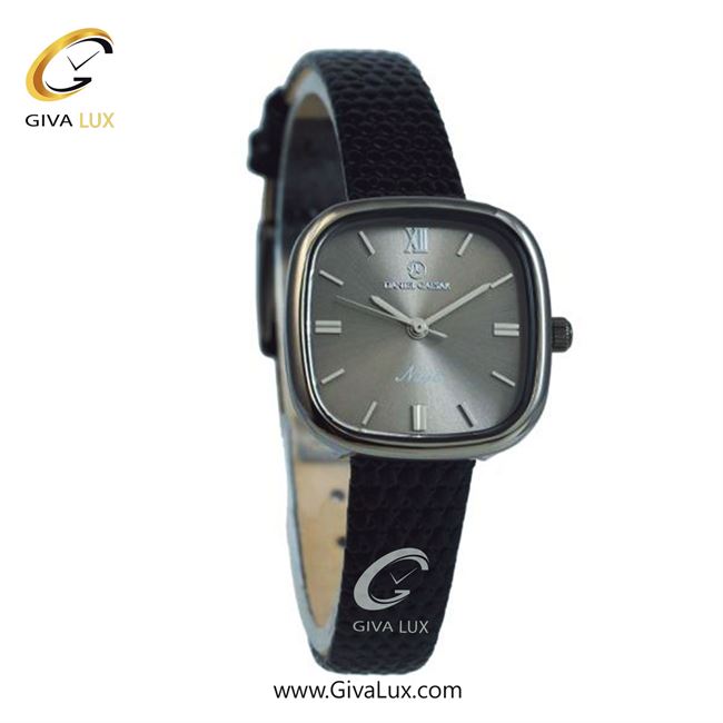 ساعت مچی اورجینال زنانه دنیل سزار تیتانیوم | مشکی| دودی|تیتانیوم| کد رفرنس DC-1268