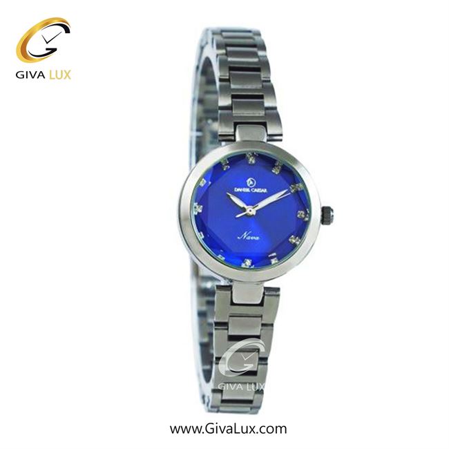 ساعت مچی اورجینال زنانه دنیل سزار نقره ای | نقره ای| سرمه ای| کد رفرنس DC-1271