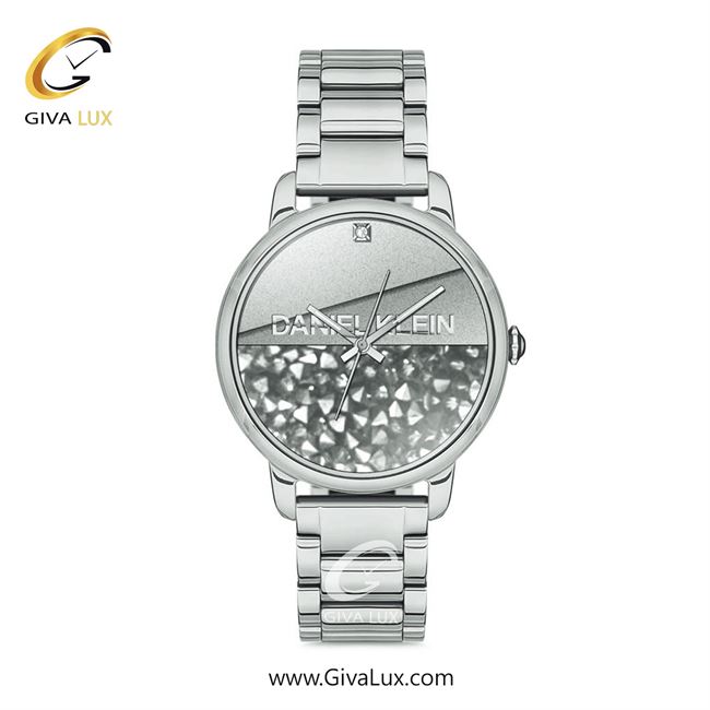 ساعت مچی اورجینال زنانه دنیل کلین نقره ای | نقره ای| نقره ای-گلدار/طرحدار| کد رفرنس DK12711-1