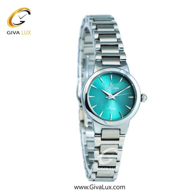 ساعت مچی اورجینال زنانه دنیل سزار نقره ای | نقره ای| آبی| کد رفرنس DC-1274