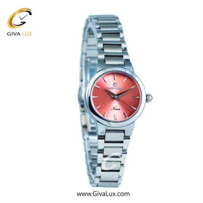 ساعت مچی اورجینال زنانه دنیل سزار نقره ای | نقره ای| گلبهی| کد رفرنس DC-1274