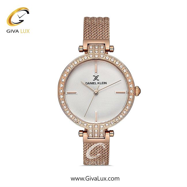 ساعت مچی اورجینال زنانه دنیل کلین رزگلد | رزگلد| نقره ای| کد رفرنس DK12781-3