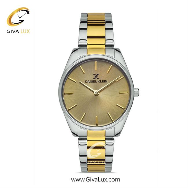 ساعت مچی اورجینال زنانه دنیل کلین نقره ای | نقره ای-طلایی| طلایی| کد رفرنس DK13248-3