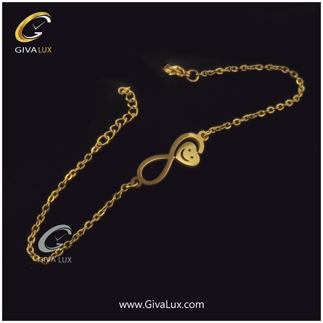 دستبند و پابند زنانه طرح بینهایت  