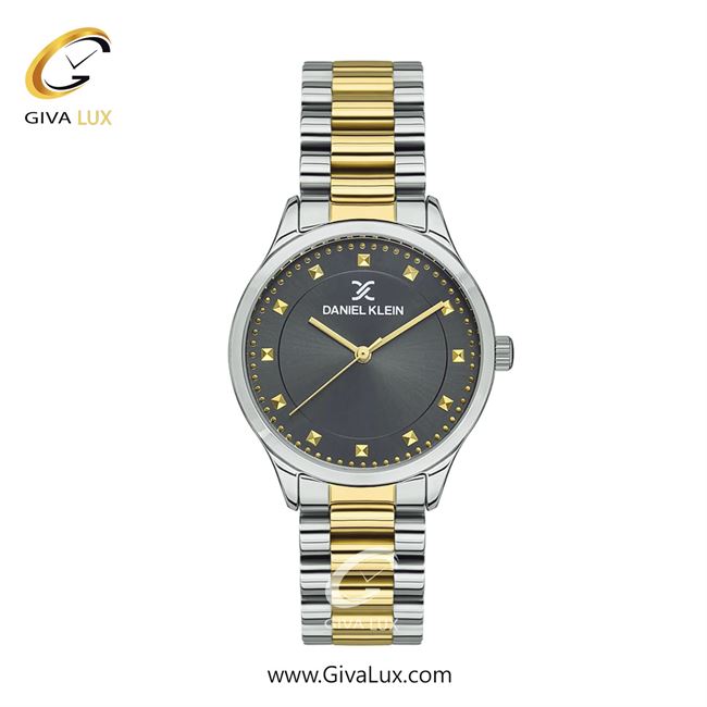 ساعت مچی اورجینال زنانه دنیل کلین نقره ای | طلایی-نقره ای| مشکی| کد رفرنس DK13454-3