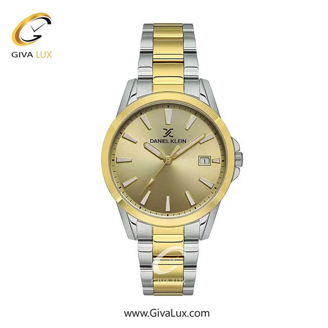 ساعت مچی اورجینال زنانه دنیل کلین طلایی | نقره ای-طلایی| طلایی| کد رفرنس DK13457-3