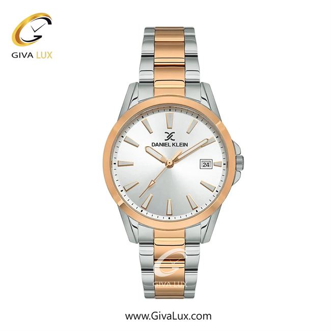 ساعت مچی اورجینال زنانه دنیل کلین رزگلد | نقره ای-رزگلد| نقره ای| کد رفرنس DK13457-5